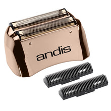 Load image into Gallery viewer, Andis ProFoil Lithium Titanium Foil Assembly and Inner Cutters - Copper #17230
