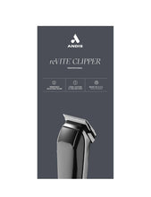 Load image into Gallery viewer, Andis reVITE Cordless Clipper Black #86000
