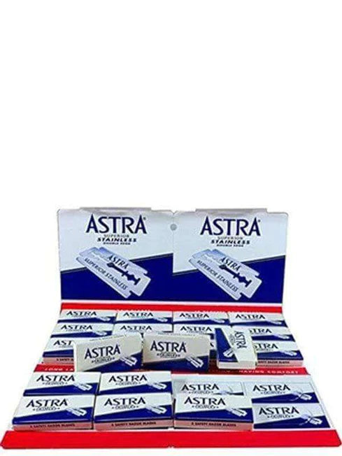 Astra Superior Stainless Double Edge Safety Razor Blades 100's