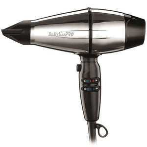 BabylissPro SteelFX Stainless Steel Dryer 2000W (#BABSS8000)