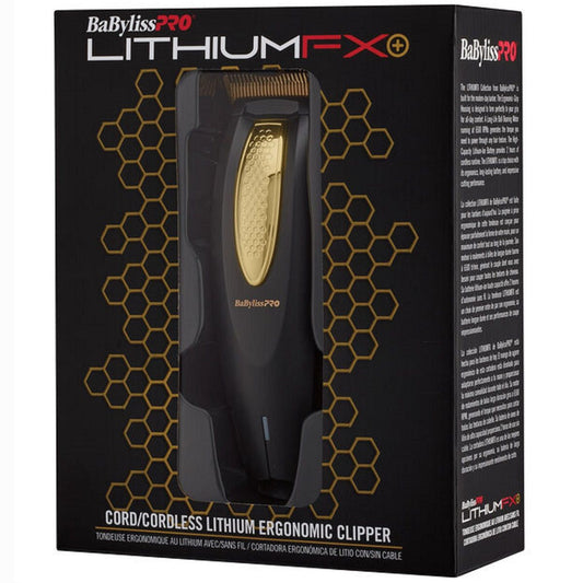 BaBylissPro LITHIUMFX+ Cord/Cordless Lithium Ergonomic Clipper (#FX673N)