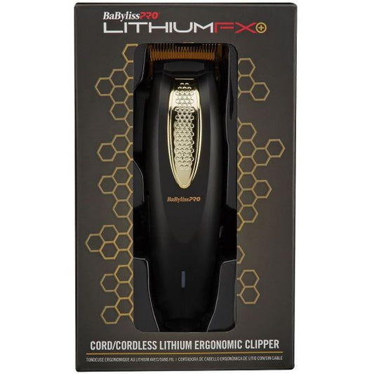 BaBylissPro LithiumFX Cord/Cordless Lithium Ergonomic Clipper #FX673NS