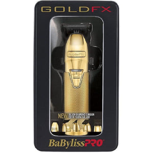 BaBylissPro GOLDFX Metal Lithium Outlining Trimmer with Black Diamond Carbon Deep Tooth Blade (#FX787GDB)