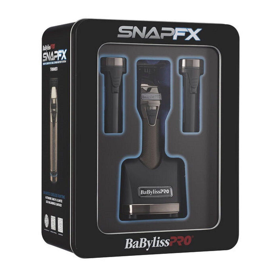 BaBylissPro SNAPFX Trimmer With Snap In/Out Dual Lithium Battery System #FX797