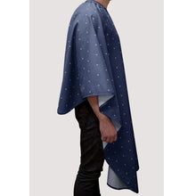 Load image into Gallery viewer, Barber Strong The Barber Cape - Barber Shield - Blue #BSC05-BLE
