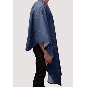Barber Strong The Barber Cape - Barber Shield - Blue #BSC05-BLE