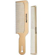 Load image into Gallery viewer, BaBylissPro BARBERology GOLDFX Metal Comb Set #BCOMBSET2G
