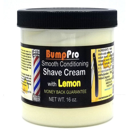 BumpPro Smooth Conditioning Shave Cream with Lemon 16oz