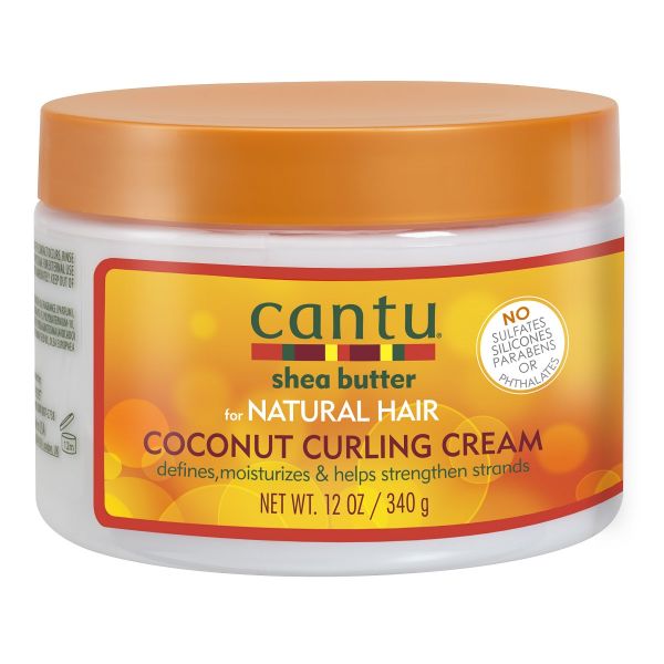 Cantu Shea Butter for Natural Hair Coconut Curling Cream 12oz