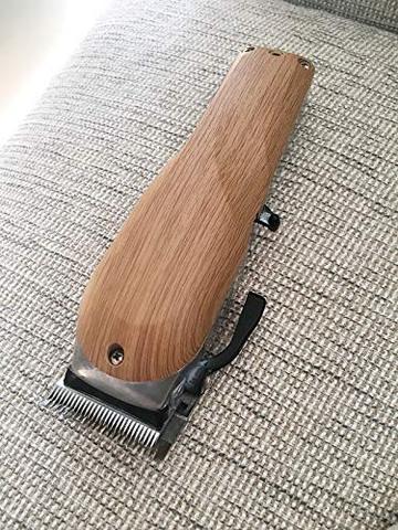 3D Barber Cordless Wahl Senior Replacement Clipper #8504 (Wood color plastic material)