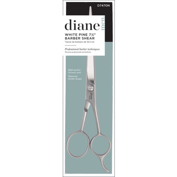 Diane White Pine Barber Shear - 7-1/4