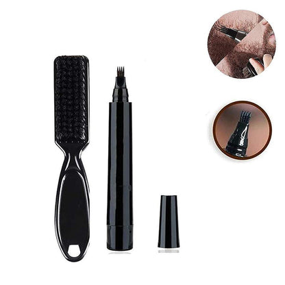 Men's Beard Pen Filler Professional Beard Filler Pen Pencil Waterproof Beard Filler Kit