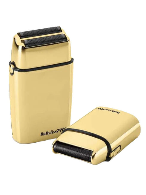 BaBylissPRO LimitedFX Collection Gold Double & Single Foil Shaver Duo (FXFSHOLPK2GB)