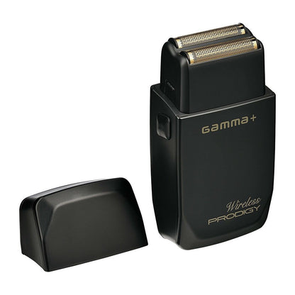 Gamma+ Wireless Prodigy Shaver with Wireless Charging - Black (#GPWPFS)