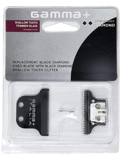 Gamma+ Trimmer Replacement Fixed blade with Black Diamond Shallow Tooth Cutter #GPAHRBSD