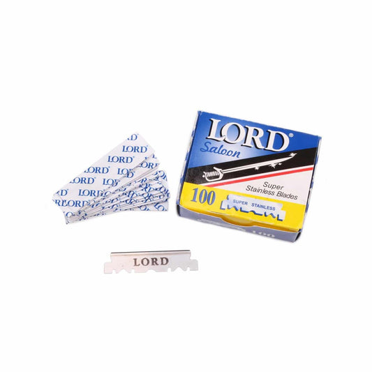 LORD Super Stainless Single Edge Razor Blades (100 Blades/pk)