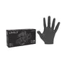 Level 3 Nitrile Gloves 100 Pcs - Black [M]