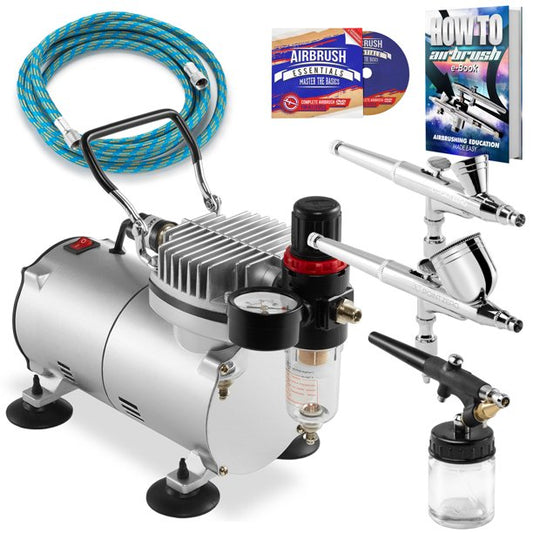 Point Zero Airbrush Dual Action Airbrush Kit