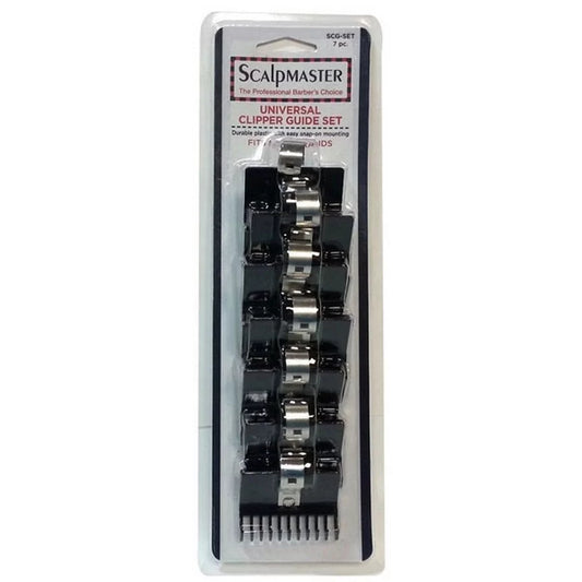 Scalpmaster Universal Clipper Guide Set 7pcs SCG-SET