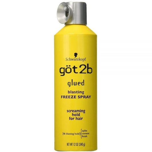 Got2b Glue Blasting Freeze Spray Screaming Hold 12 oz