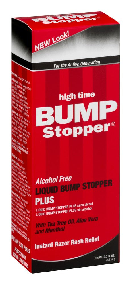 High Time Bump Stopper alcohol free Liquid Bump Stopper 2oz