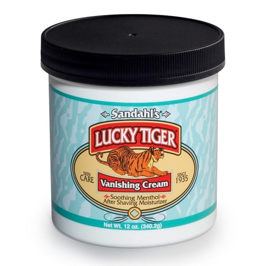 Lucky Tiger  Menthol Mint Vanishing Cream 12oz