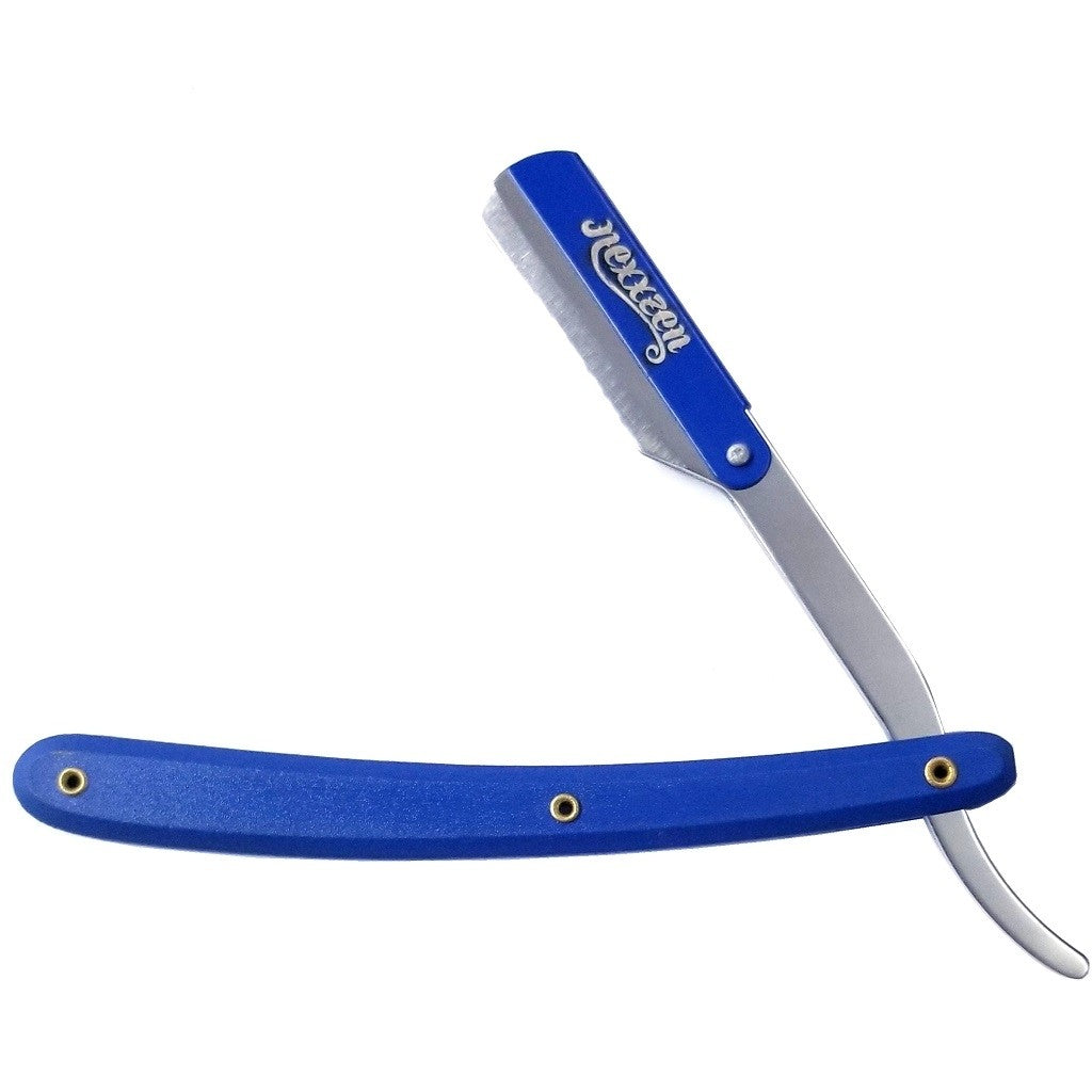 Nexxzen Professional Barber Swing Lock Razor - Blue #NZR020 – Barbersmania