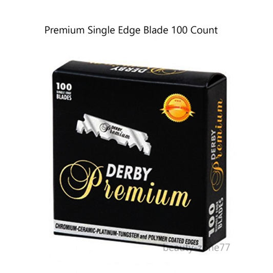 Derby Premium Single Edge Razor Blades - 100 Blades