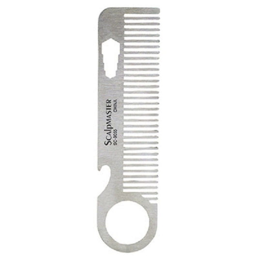 Scalpmaster Stainless Steel Beard Comb (SC-9055)